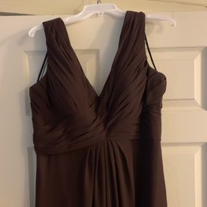 Brown Bridesmaid dress Size 18